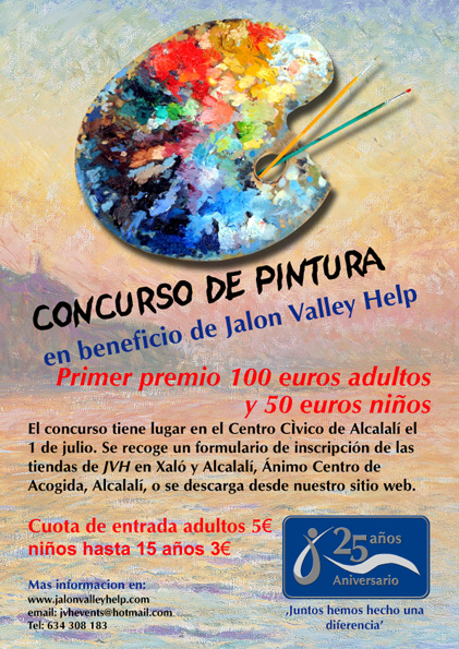Painting competion Jalon Valley Help